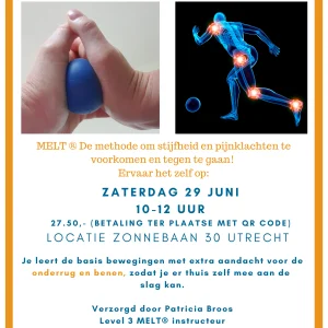 Kennismaken met MELT 29 juni workshop